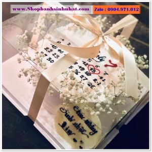 Bánh Sinh Nhật Cuốn Lịch - CL43